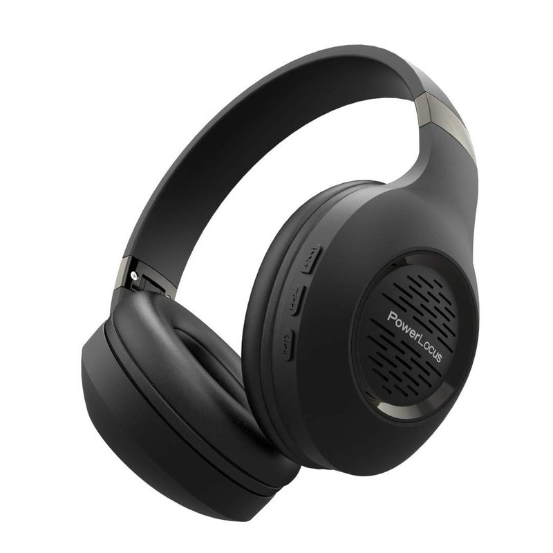 PowerLocus Bluetooth Headphones Over-Ear, PowerLocus Wireless Headphones, Hi-Fi Stereo Deep Bass, Soft Earmuffs Foldable Headphone with Built-in Microphone, Wireless and Wired Headset for Cell Phones,Tablets, PC - Image 3